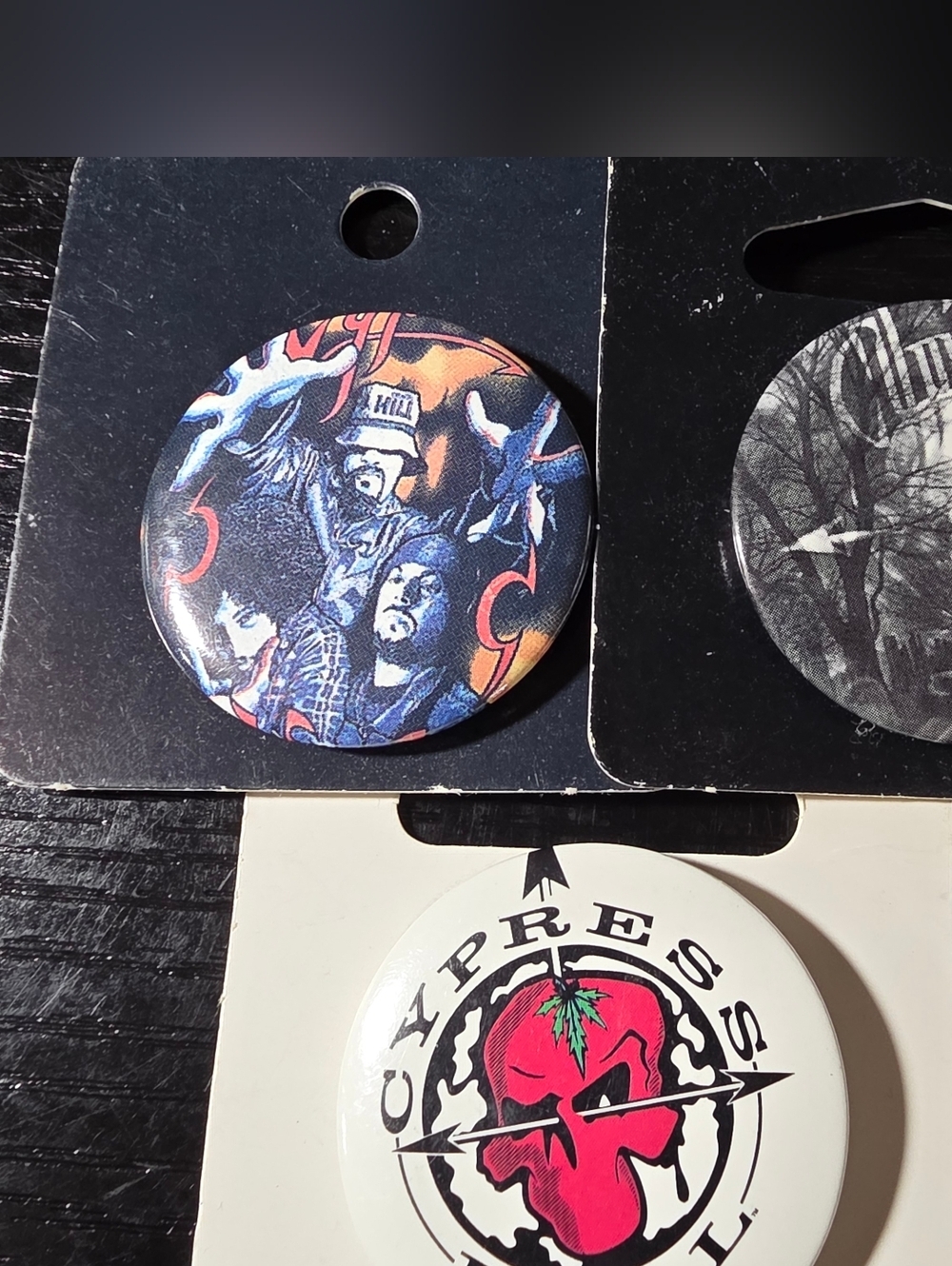 Vintage 90s Cypress Hill Buttons Pin Back Lot Hip Hop
